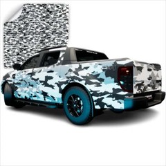 3M Vinyl Printed Mini Camo Patterns CW Series Wrapping Film | CW6565M