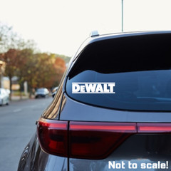 DEWALT Tools Vinyl Decal – Tool box, Drill, Impact, Saw, Sticker, Truck. Car