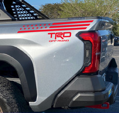Tacoma Tundra 2024 2025 TRD Off Road vinyl decals stickers Fit Toyota bedsides