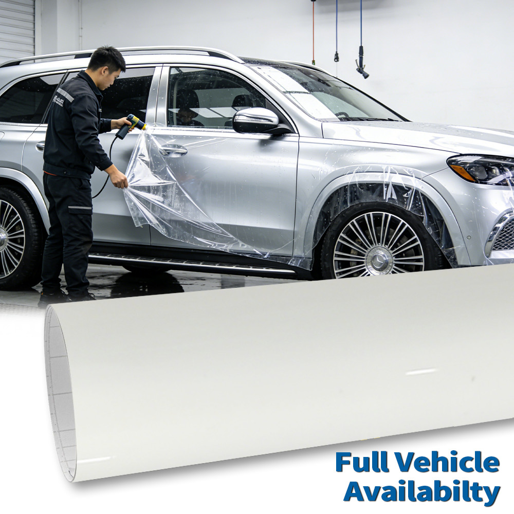 7.5mil TPU PPF Clear Gloss Paint Protection Film Invisible Scratches Shield Bra