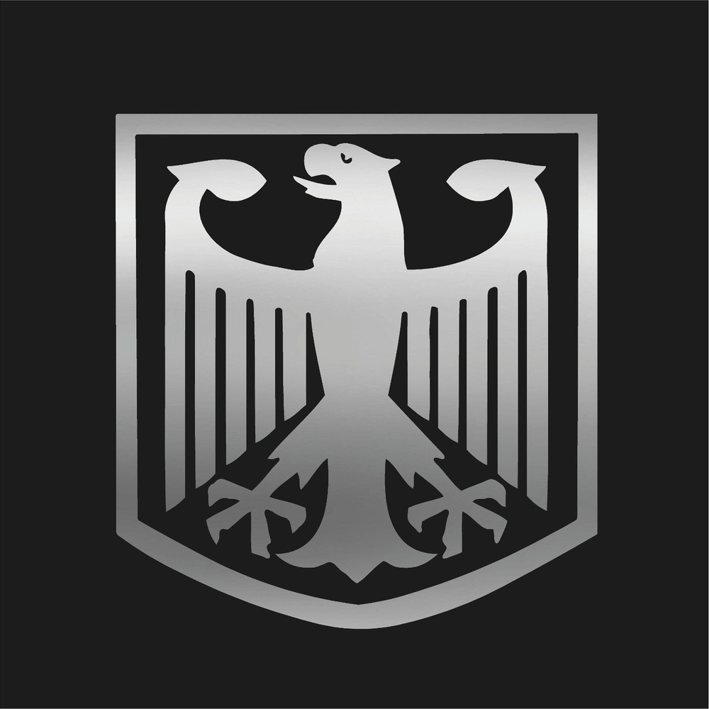 German Eagle Crest Vinyl Decal Car Laptop GERMANY Coat of Arms Symbol Sticker