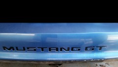 1994 1995 1996 1997 1998 Ford Mustang rear bumper insert letters vinyl gt and V6