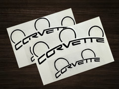 4 Corvette Caliper Decals Sticker C6 Z06 Heat Resistant Choose Your Color!!