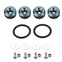 1 Set Quick Release Detachable Surrounding Reinforced Car Bumpers Circle Pad b