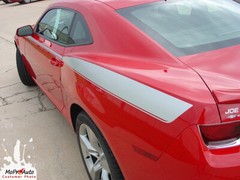 Chevy Camaro 2014-2015 Legacy Upper Body Stripe Decal 3M Vinyl Graphic RS
