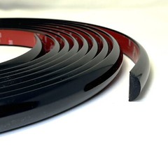 1″ X 75′ Half Round Body Side Molding for Cars and Trucks