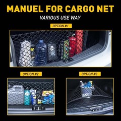 1/2Set Car Trunk Envelope Cargo Accessories Net Universal Car Style Interior Par