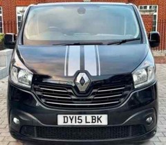 Fits Vivaro Wrapp Edition Graphics Kit Both Sides Bonnet Decals