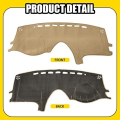 Fit Toyota Sienna 04-10 Dashboard Cover beige Mat Dash Pad Non-Slip Surface 1-5X