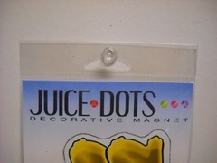 AGI Juice Dots Western Cowboy Boots White Trim Car Magnet Indoor Outdoor