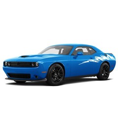 Sticker For Dodge Challenger Back Splash Side Design Vinyl Graphic Decal