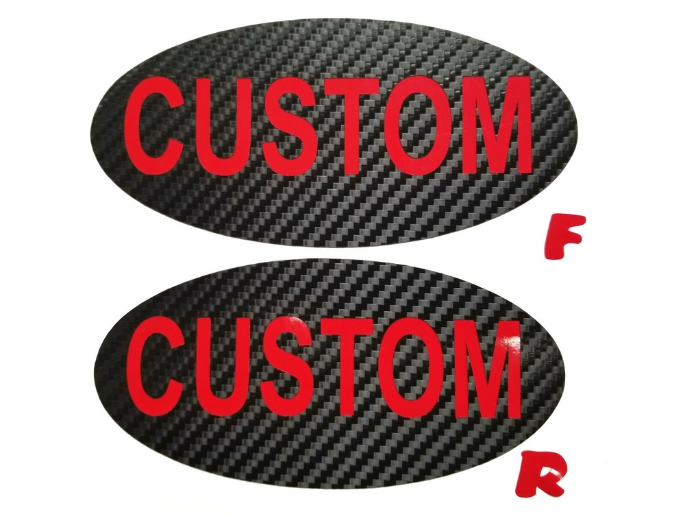 Custom Emblem Overlays Precut Badge Customizable (Fits: 2024 2025 Subie Xtrek)
