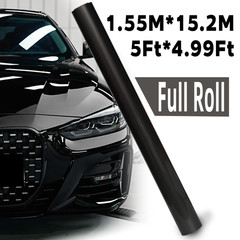 5FT x 50FT Gloss Piano Black PPF Self Healing Anti-Scratch Paint Protection Film