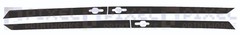 XL Upper Door Side Stripes – Vinyl Decal for Ford Transit Custom MK8 (2014–2023)