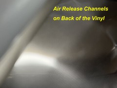 Ultra Gloss 9D PET Liner Black Carbon Fiber Vinyl Wrap Air Release Bubble Free