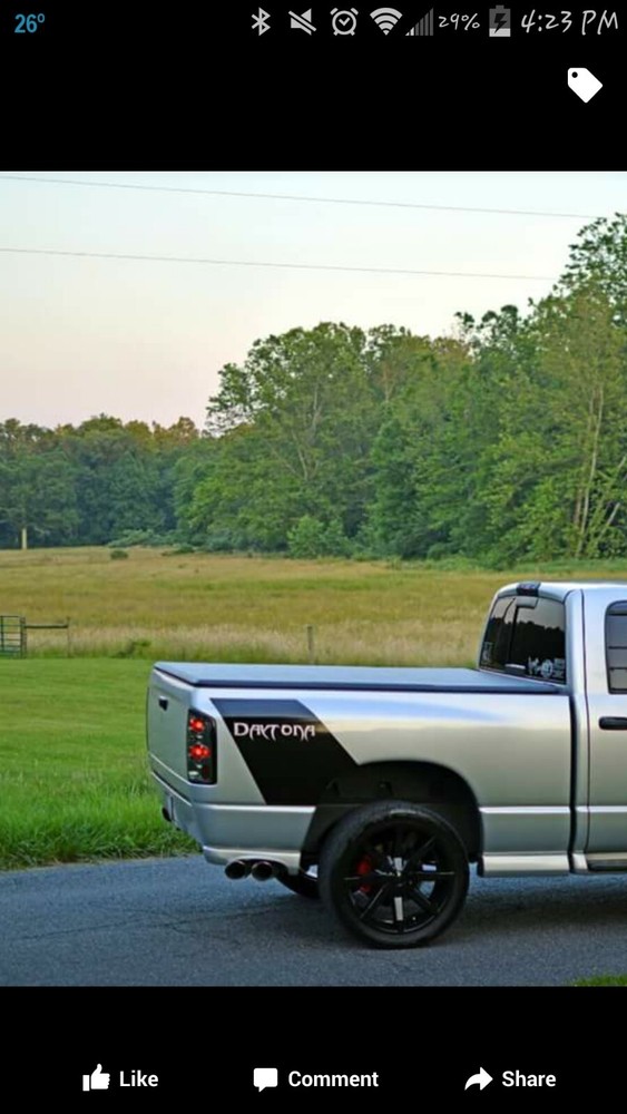 Bed Graphics. Compatible With DODGE RAM DAYTONA .. Both Sides