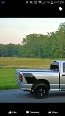 Bed Graphics. Compatible With DODGE RAM DAYTONA .. Both Sides