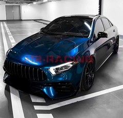 Gloss Metallic Diamond Blue PPF TPU Paint Protection Film Dry Wet Car Vinyl Wrap