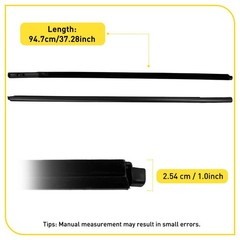 Door Window Belt Weatherstrip Front Left Right For 12-22 Chevrolet Colorado2-20X