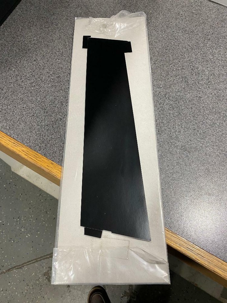11-17 NISSAN JUKE RIGHT FRONT BLACK OUT TAPE 80818-1KA0A GENUINE OEM NEW PART