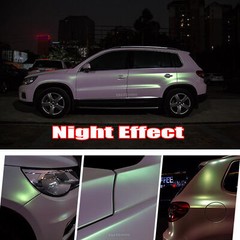 Air Release Satin Dawn White Pearl Metal Whole Car Vinyl Wrap Sticker Stretch US