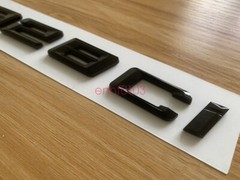 Gloss Black 3D ABS Letters Trunk 328ci Emblem Rear Badge for BMW 2017-2022 328ci