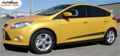 PinPoint Lower Side Rocker Panel Stripe Vinyl Graphic Decal 2012-2017 Ford Focus