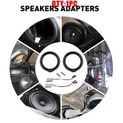 6.5″ Car Speakers Adapter W/ Wire Harness Adapter For Honda Fit 2009-UP 1-5X