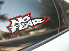 No Fear Vinyl Car Window Decal 3M Graphic Truck Motocross Sticker Logo