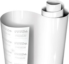 🔥 VViViD+ Ultra Gloss Premium Vinyl Car Wrap Film 1ft x 5ft, Gloss White