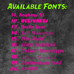700mm CUSTOM STICKER – Vinyl Text Lettering Decal Name Shop Car Window Van Fun