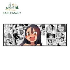 EARLFAMILY 5.1″ Ijiranaide Nagatoro San Slap Car Accessoire Sticker Camper decor