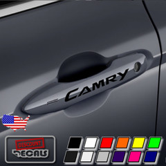 5x Door Handle Decal Stickers for CAMRY L LE SE XLE XSE TRD