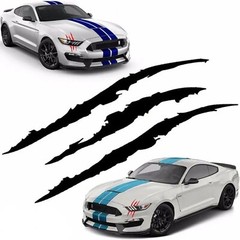 Car Monster Claw Scratch Vinyl Sticker For Car Decal Hood Headlight Decoration