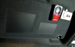 2019 – 2023 FORD EXPLORER / EXPLORER ST SUN VISOR WARNING LABEL BLACKOUTS
