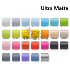 Premium Ultra Matte Flat Flame Orange Auto Vinyl Wrap Sticker Decal Sheet Film