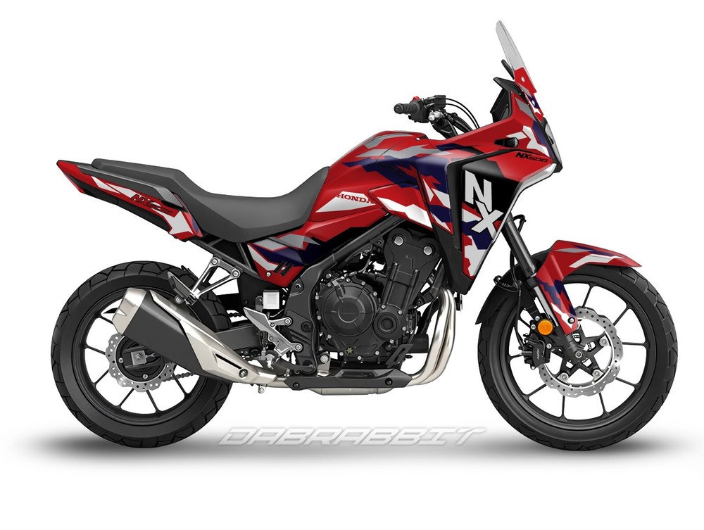 NEW Graphic kit for Honda NX500 (2024~) Decal Sticker Kit (AT-R)