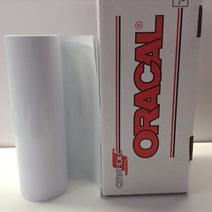 Oracal 651, 12″ x 300″ White Gloss #010 Vinyl for Craft,Sign, by precision62