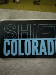 Shift Colorado Magazine Sticker With Qr Code
