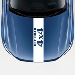 Car Bonnet Hood Offroad Decal Sticker Racing Stripe Graphics Decor Waterproof