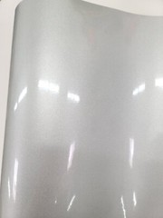 Glossy Light Silver METALLIC Vinyl Car Auto Wrap Decal Sticker Film Sheet Roll