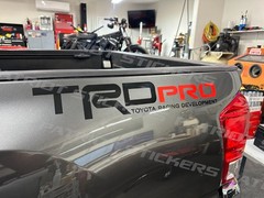 21″ TRD PRO Bed Decals Stickers, Fits Toyota Tacoma, Tundra, FJ, 4Runner, Tundra
