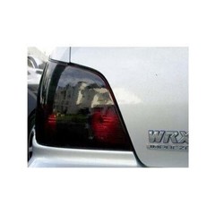 IAG RockBlocker Smoked Tail Light Overlay Film Kit fits Subaru 2002-03 WRX