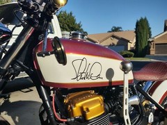 Steve McQueen Signature Vinyl Decal Sticker Autograph BADASS actor, movies