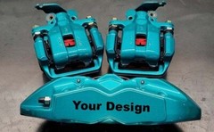4-8 x Custom Your Design Brake Caliper Decals Vinyl Stickers