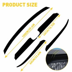 Chrome Delete Blackout Overlay for 2021-2022 Honda Accord Front Upper Gri B
