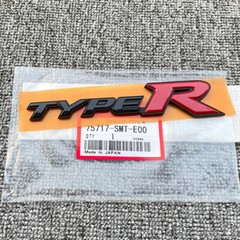 Genuine/JDM Type R Emblem For Honda Civic FK2 FD2 FN Rear Badge 75717-SMT-E00