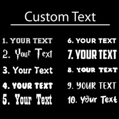 Custom Text Vinyl Lettering Sticker Decal Personalized Window Wall Business Car