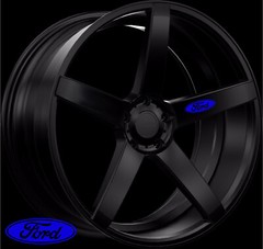 Oval Logo Ford Performance Vinyl Decals All Cars, Mustang Explorer GT (4 pieces)
