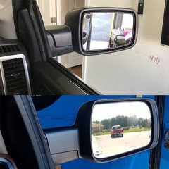 1/2Set Exterior Mirror Heated Power Glass Passenger Side For Dodge Ram 1500 3500